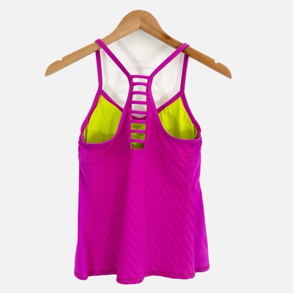 Trina Turk Recreation Racerback Tank Workout Gym Hiking Running Size Small - Picture 2 of 9